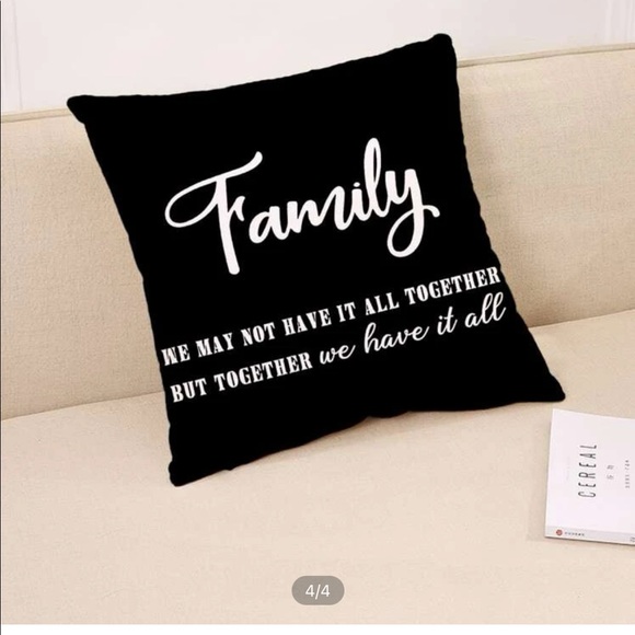 🆕 2 for $24🆕 FAMILY PILLOW COVER - Picture 3 of 4